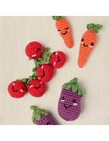 Kit amigurumi - Nos copains les légumes