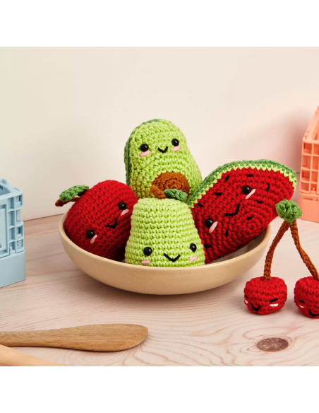 Kit amigurumi - Nos amis les fruits