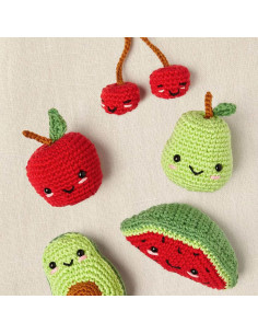 Kit amigurumi - Nos amis les fruits 2