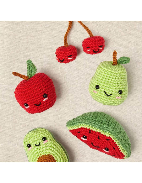Kit amigurumi - Nos amis les fruits
