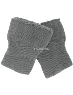Lot de 2 poignets tricotés - Gris