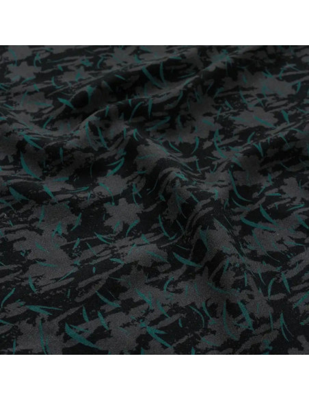 Tissu viscose Craie Dark - Églantine & Zoé