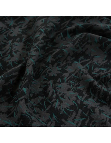 Tissu viscose Craie Dark - Églantine & Zoé