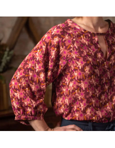 Tissu viscose Edel Terracotta - Églantine & Zoé 2