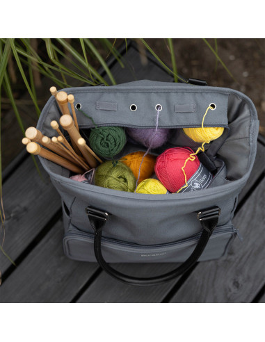 Sac cabas pour tricot et crochet Durable