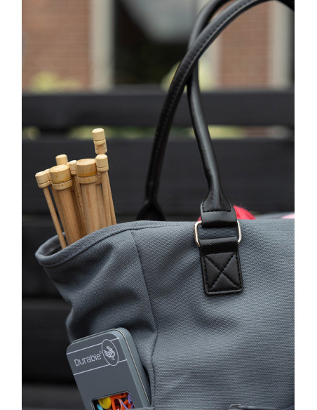 Sac cabas pour tricot et crochet Durable