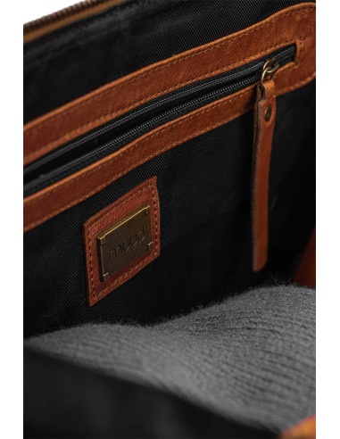 Sac à bandoulière Muud Cleo XL - Rich Brown