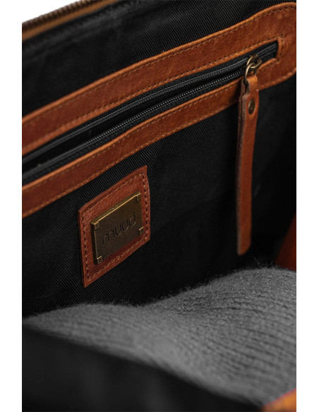 Sac à bandoulière Muud Cleo XL - Rich Brown