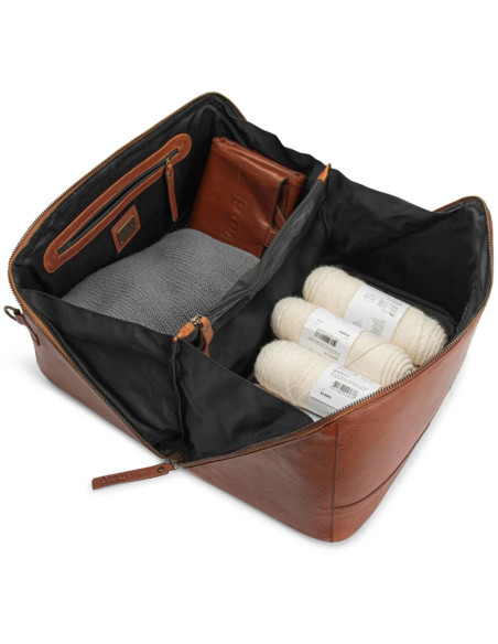 Sac à bandoulière Muud Cleo XL - Rich Brown