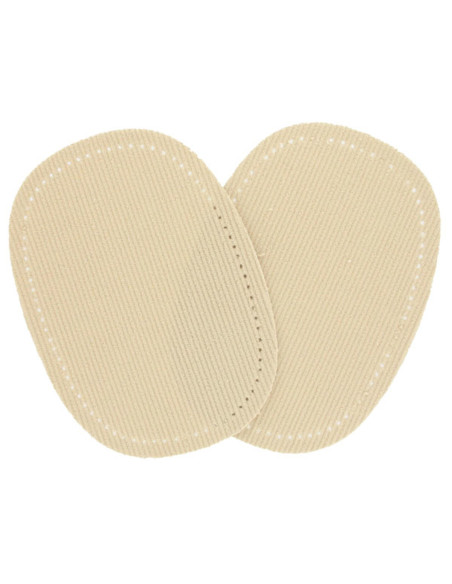 Coudières thermocollantes velours Beige