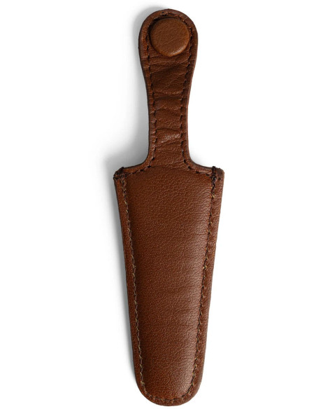 Etui de protection en cuir pour ciseaux à broder Muud Espoo - Rich Brown
