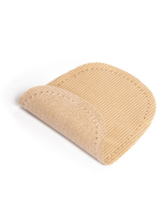 Coudières thermocollantes velours Beige 2