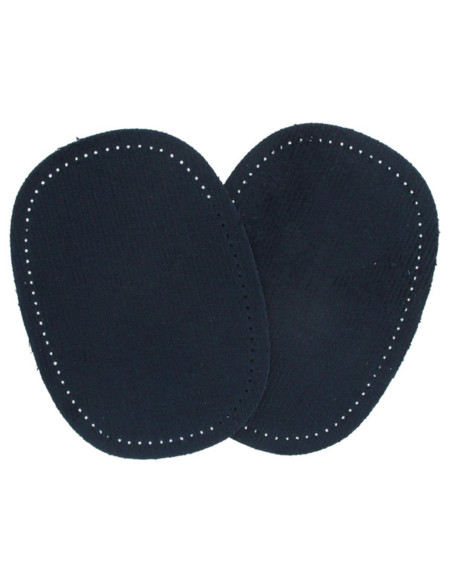Coudières thermocollantes velours Marine