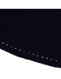 Coudières thermocollantes velours Marine 2