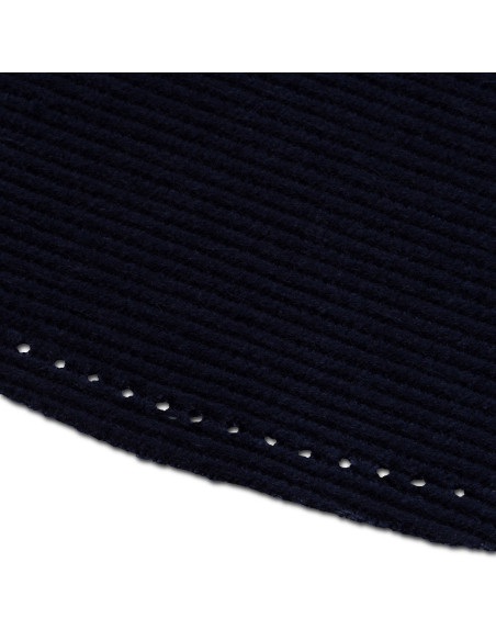 Coudières thermocollantes velours Marine