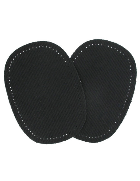 Coudières thermocollantes velours Noir