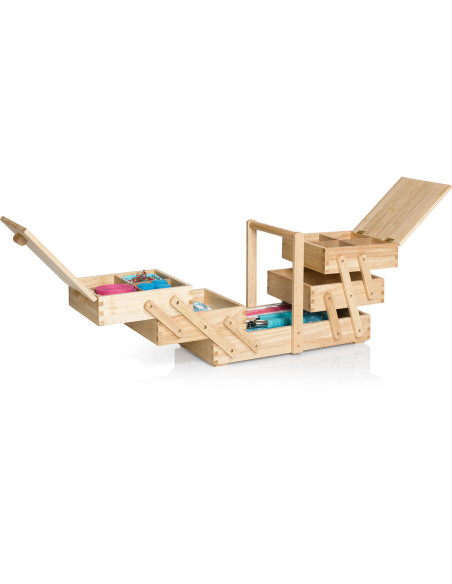 Travailleuse couture en bois Clair M