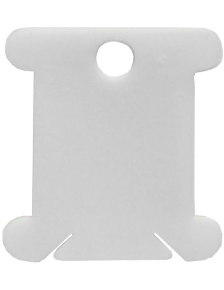 Set de 100 cartes en plastique pour fils à broder Restyle