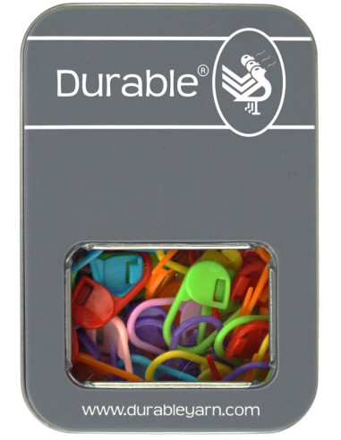 Boite de 80 marqueurs de maille verrouillables 23 mm Durable