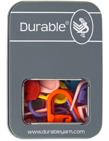 Boite de 32 marqueurs de maille verrouillables 30 mm Durable