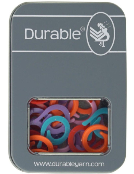 Boite de 50 anneaux marqueurs de maille ouverts 19 mm Durable