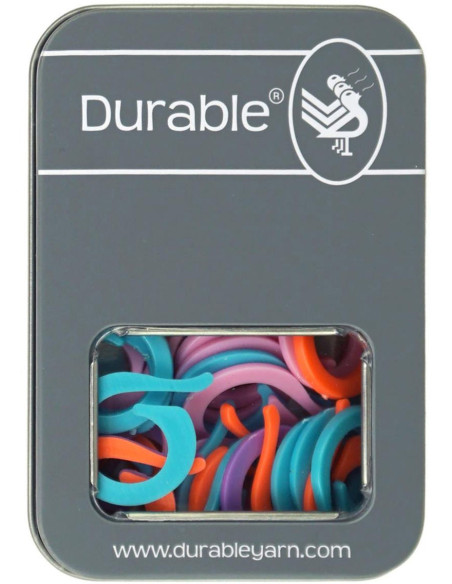 Boite de 50 anneaux marqueurs de maille ouverts 24 mm Durable