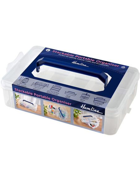 Boite de rangement modulable et empilable