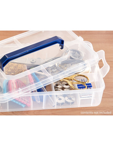 Boite de rangement modulable et empilable