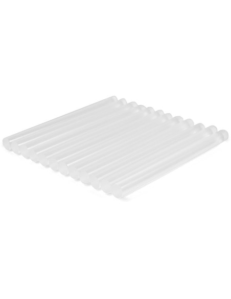 Set de 12 bâtons de colle transparents pour pistolet à colle Hi-Tack