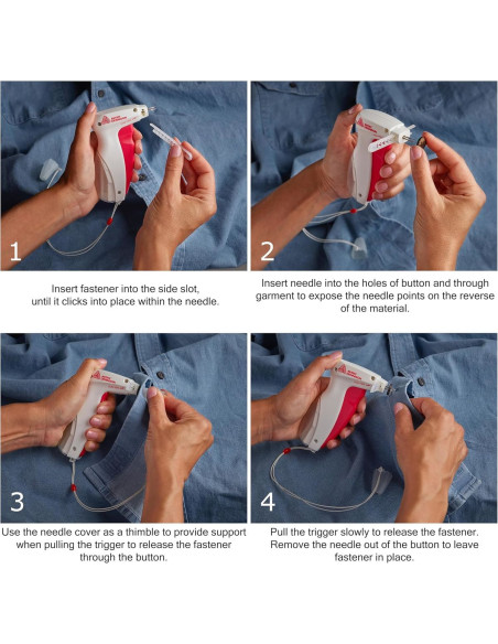 Outil de pose pour boutons de couture Buttoneer Tool