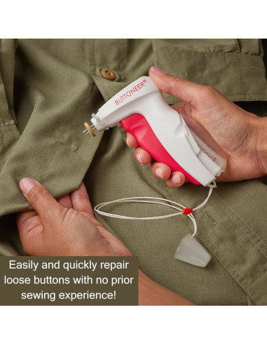 Outil de pose pour boutons de couture Buttoneer Tool