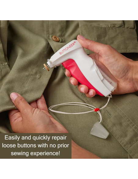 Outil de pose pour boutons de couture Buttoneer Tool