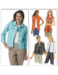 Patron de veste - Butterick 5616