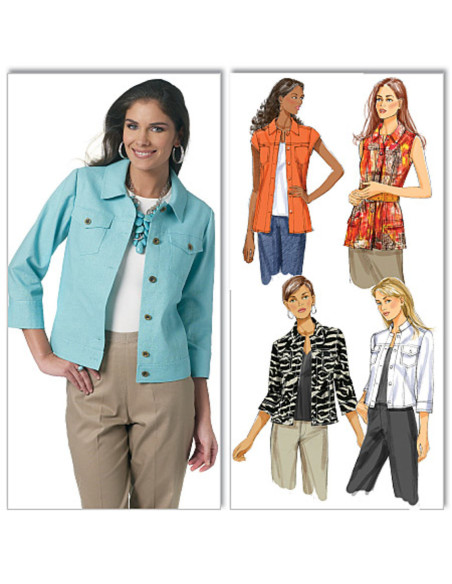 Patron de veste - Butterick 5616