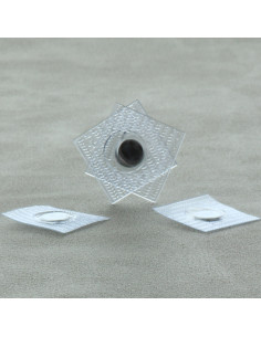 Bouton magnétique invisible