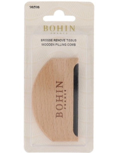 Brosse renove laine en bois Bohin