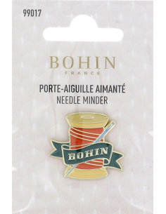 Porte-aiguilles aimanté Bohin - Vintage bobine de fil 2