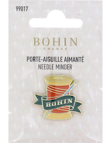Porte-aiguilles aimanté Bohin - Vintage bobine de fil