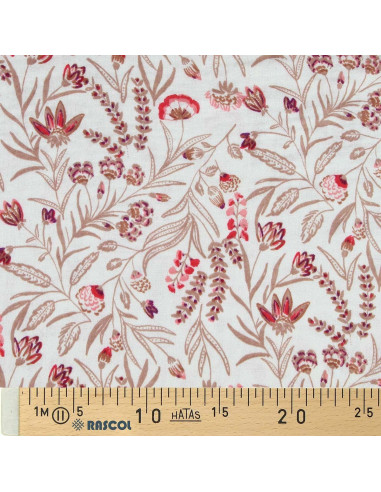 Tissu double gaze imprimé - Jaya