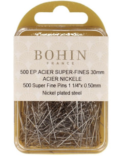Boite de 500 épingles super-fines Bohin 2