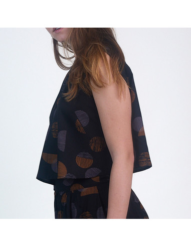 Patron LE top épaulette - Atelier Brunette