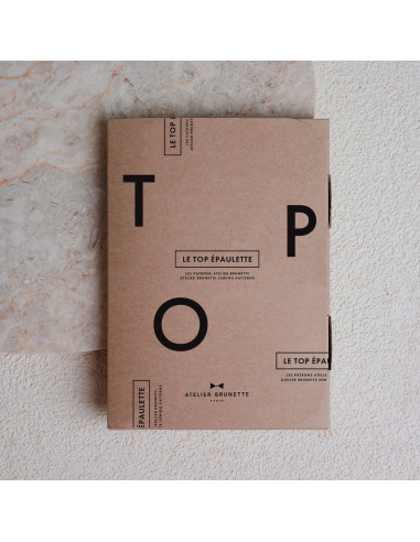 Patron LE top épaulette - Atelier Brunette