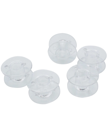 Canettes plates pour machine à coudre en plastique Bohin