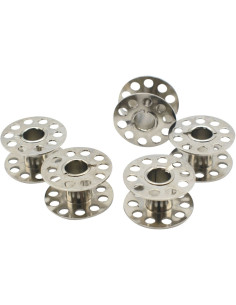 Canettes plates pour machine à coudre en acier Bohin 2