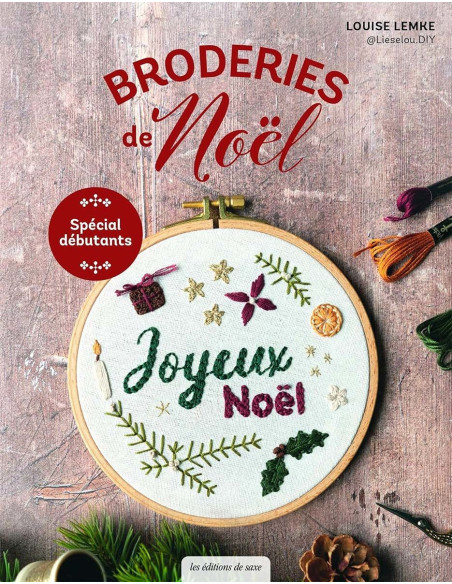 Livre broderies de Noël