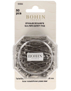 Boite de 50 épingles à nourrice 48 mm Bohin