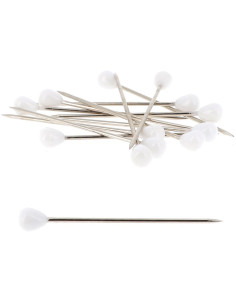 Boite de 100 houzeaux tapissier forme ronde blanche Bohin 2