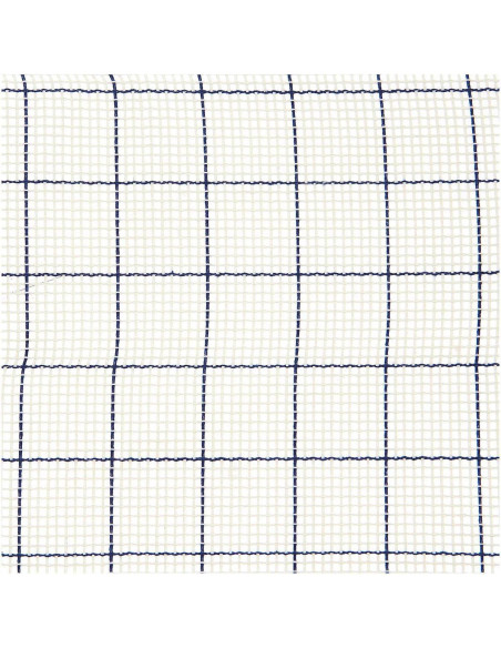 Toile pour point noué Hooki Hooki - 20 trous par 10 cm - 44,5 x 44,5 cm