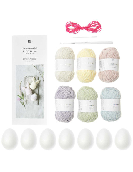 Kit crochet - Oeufs de Pâques