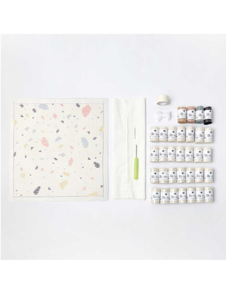 Kit de nouage - Coussin Terrazzo